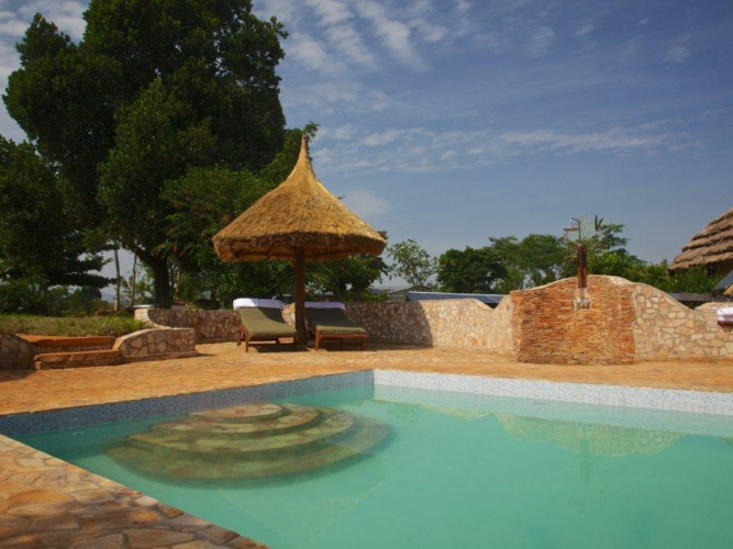 The haven lodge zwembad