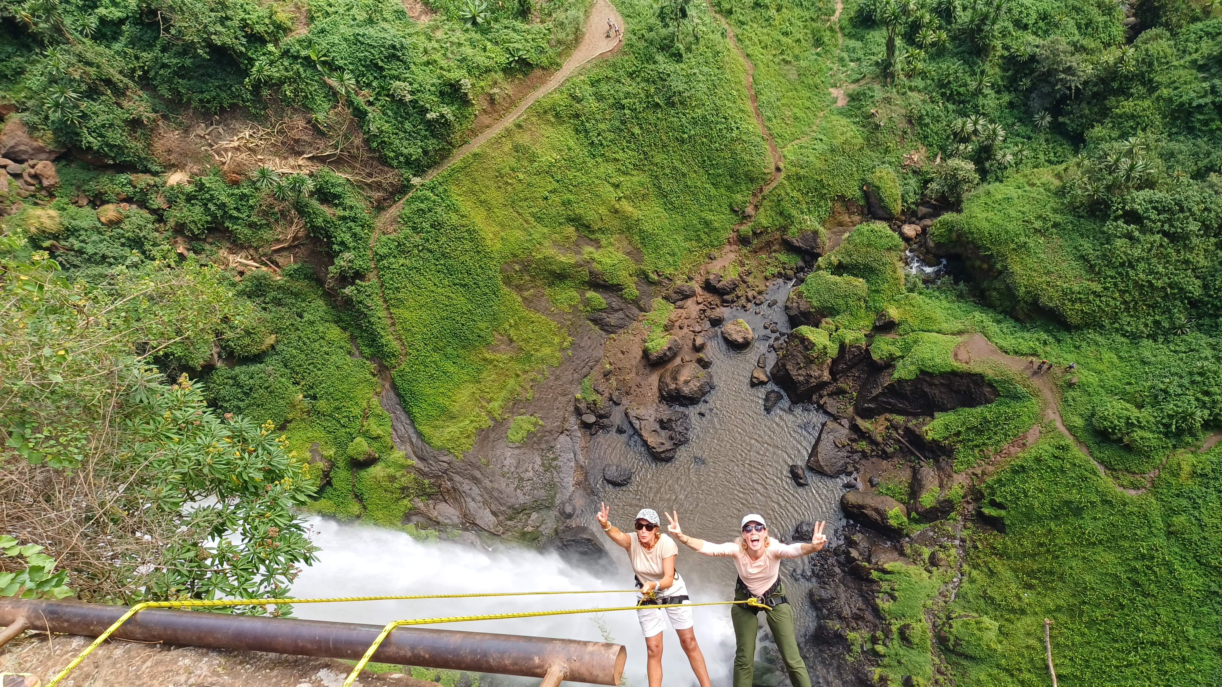 abseilen sipi waterval