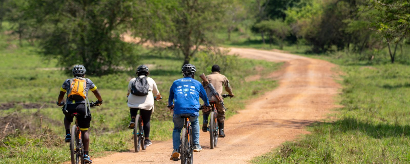 Fietssafari in oeganda