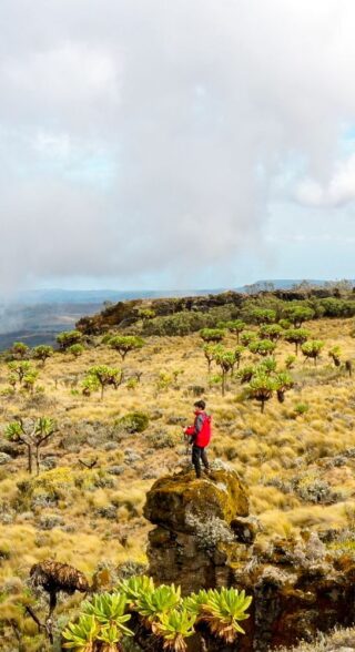 Hike mount elgon oeganda