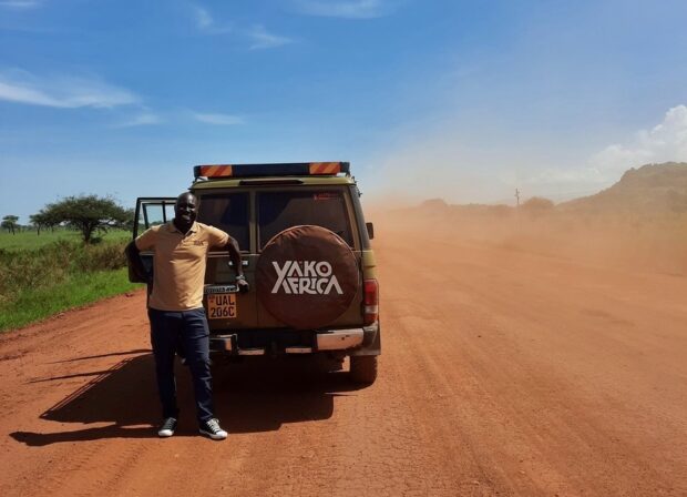 Tour guide Oeganda