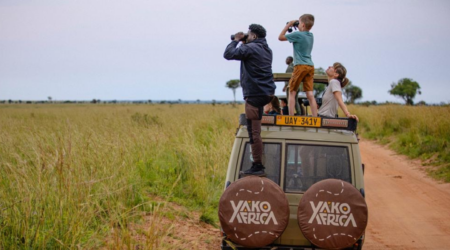 Oeganda met kinderen