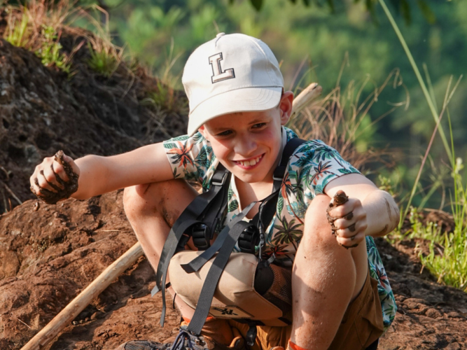 Oeganda met kinderen